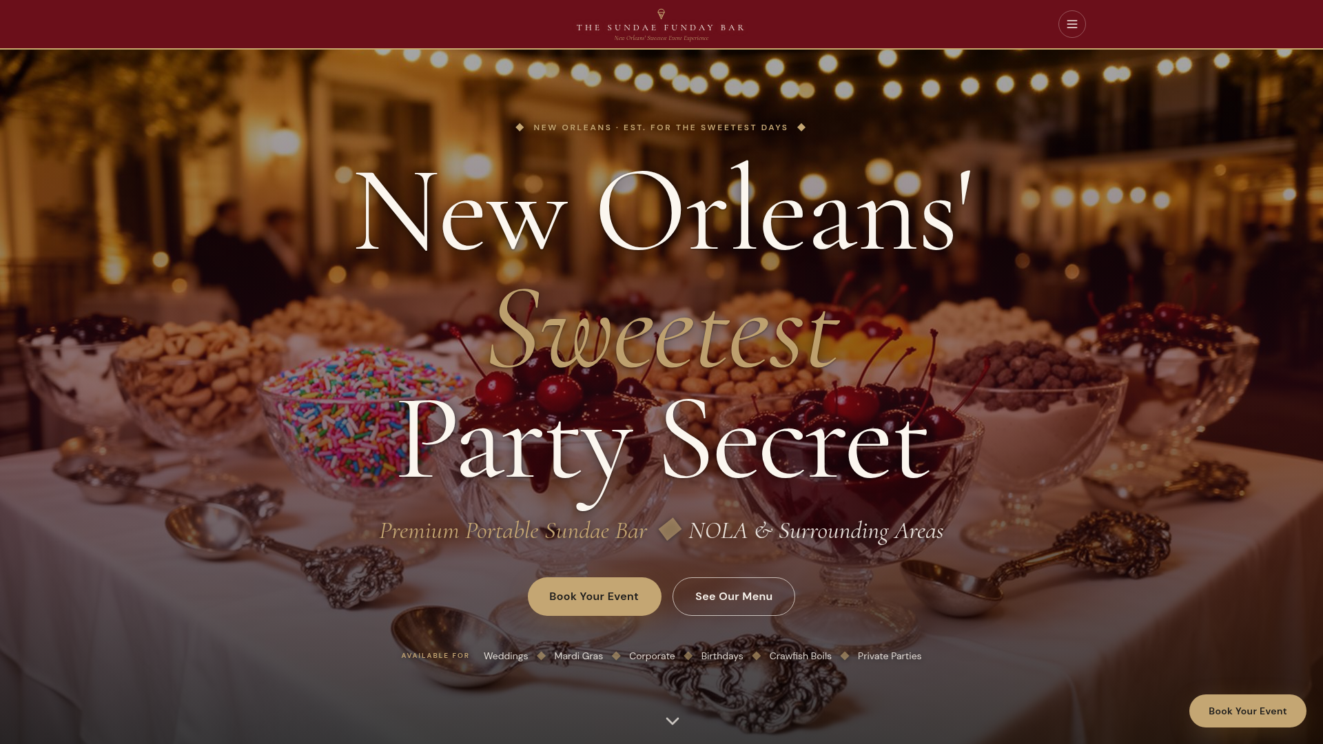 The Sundae Funday Bar